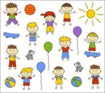 Baby Digital Clip Art