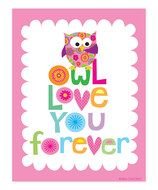 clipart for valentines day with an owl