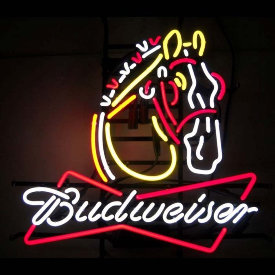 Old Budweiser Neon Signs