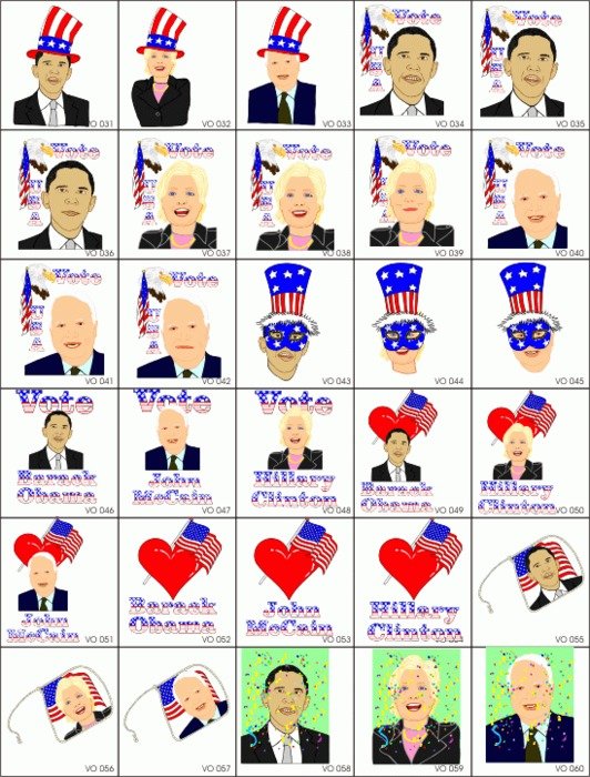 USA Symbols Clip Art N2