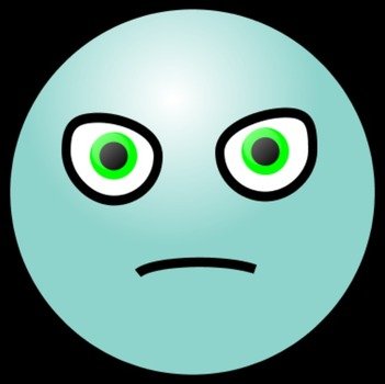 Angry Face Clip Art N32