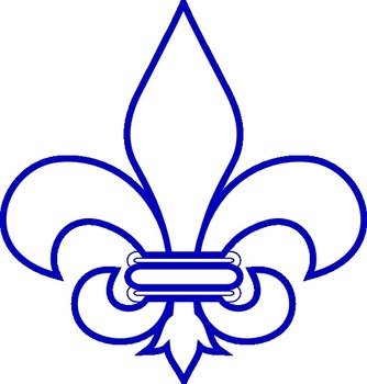 Fleur De Lis Clip Art N12