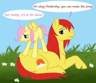 Ä°llustration of the little ponies