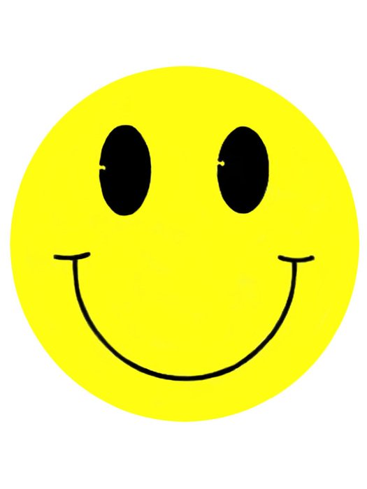 İllustration of Yellow Smiley Face
