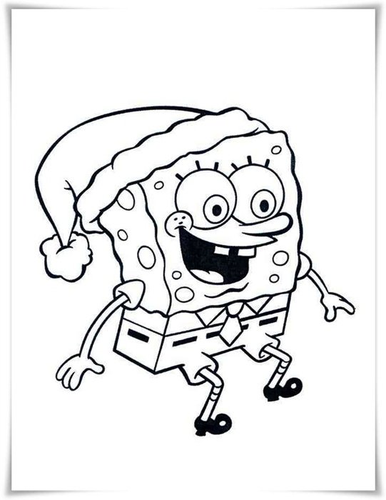 Spongebob SquarePants Coloring Pages N2