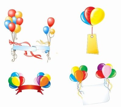 Free Vector Balloons