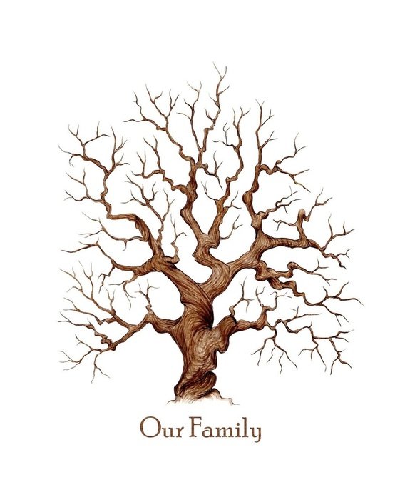 Family Reunion, Template with wide tree