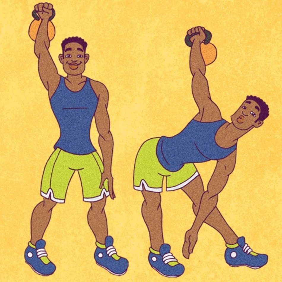 Kettlebell Windmill Exercise