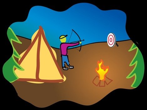 Free Hunting drawing