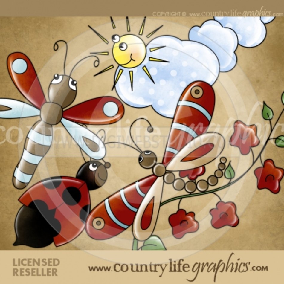 Country Summer Clip Art