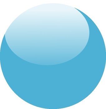Blue Bubbles Clip Art N5