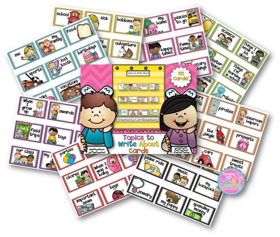 cards with words and pictures