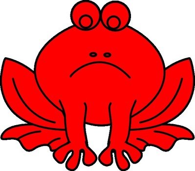 Red Frog Clip Art N2
