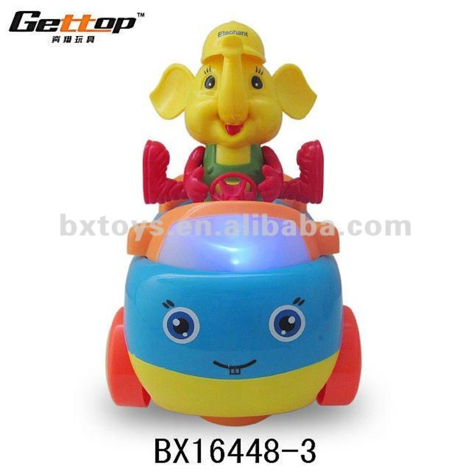Universal Cartoon Elephant mdashcartoon Electric Car With Music Light