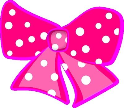 Pink Polka Dot Clip Art N6