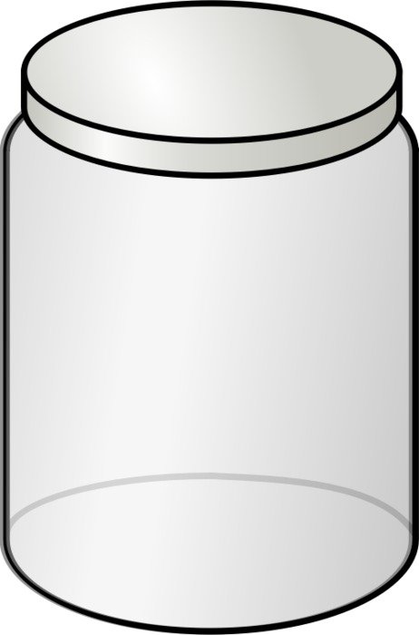 Inside The Jar As It Is Made From Both A Front And Back Path