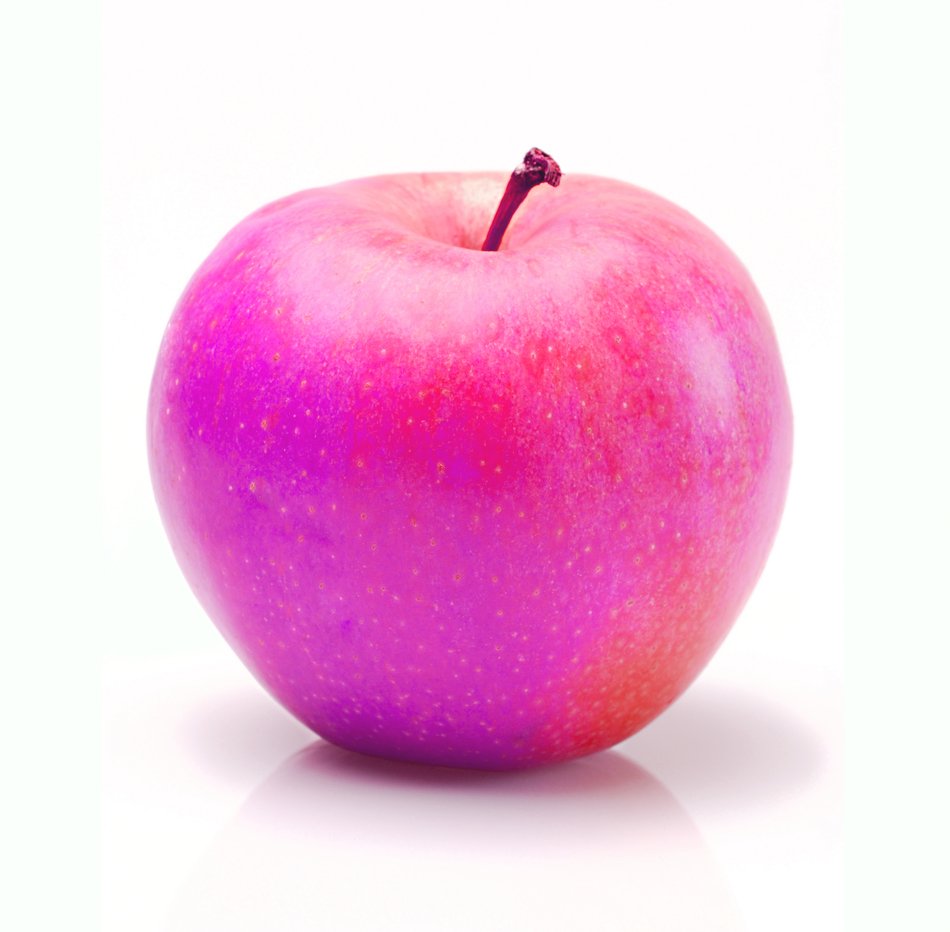 Pink Apple as picture for clipart