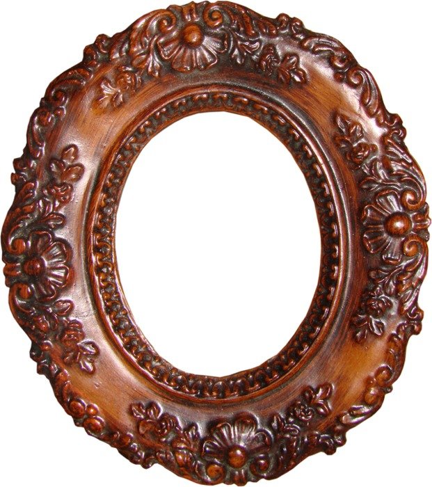 Vintage Oval Frame
