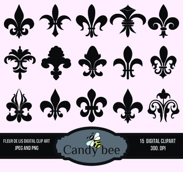 Fleur De Lis Clip Art N13