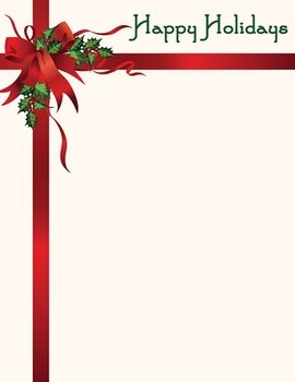 Christmas Letterhead N2