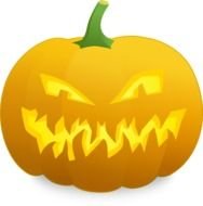 Evil Jack O Lantern Clip Art N2