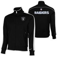 Nike Oakland Raiders N98 Full Zip Track Jacket Black White