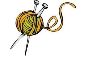 Free Knitting Crochet Yarn Clip Art
