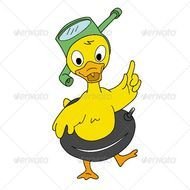 Printable Duck Mask Template