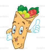 Cartoon Burrito Clip Art N8
