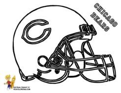 Broncos Football Helmet Coloring Pages N2