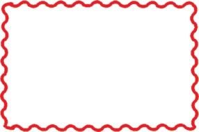 Red Line Border Clip Art drawing