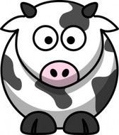 Cow Cartoon Clip Art N63