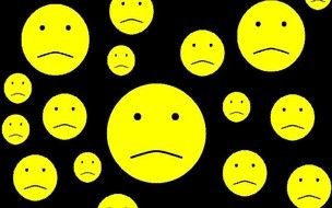 Emo Sad Face drawing