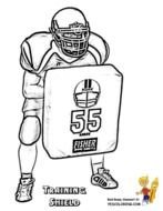 Tackle Football Players Coloring Page