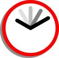 Digital Clock Clip Art N14