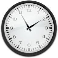 Analog Clock Clip Art N6
