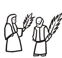 Palm Sunday Coloring Pages N3