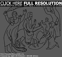 Palm Sunday Coloring Pages N4