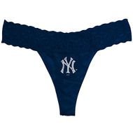 New York Yankees B3 Thong Lace Trim Underwear By Concepts Sport MLB