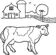 Farm Animals Coloring Pages Printable