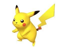 Beautiful and colorful drawing of Pikachu clipart