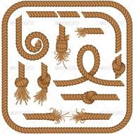 Rope Border Vector