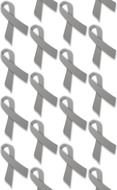 Brain Tumor Cancer Ribbon drawing