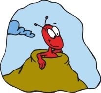 Cartoon Ant Hill N2