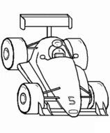 Race Car Coloring Pages N2