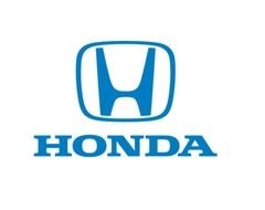 Honda, blue Logo of car manufacturer