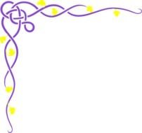Yellow Border Clip Art N2