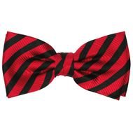 Black red Bow Tie drawing