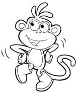 Dora The Explorer Coloring Pages N2