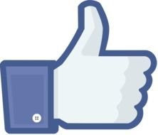 Ä°llustration of Like Us Facebook Logo